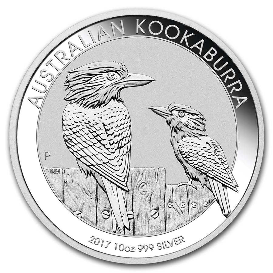 Avstralska Kookaburra Ag 2017 - 311,035 g (10 oz.)